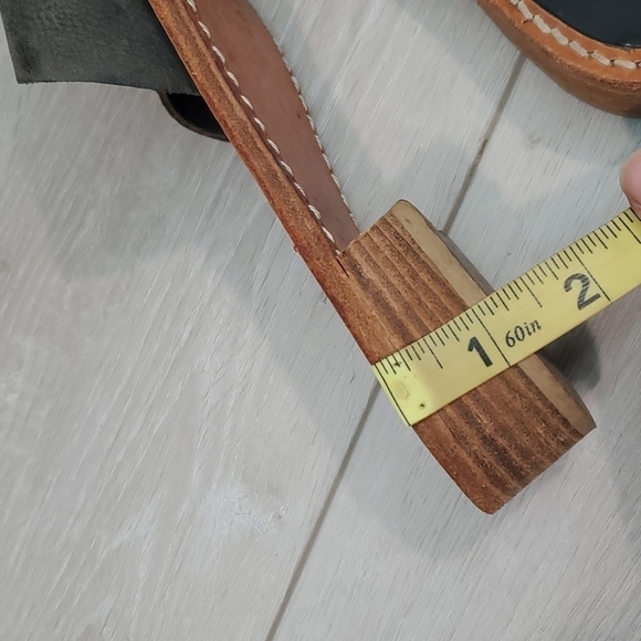 SAMUJI Womens Leather Sandals Boho Hobo shoes sz 38 US 8 - Picture 13 of 13